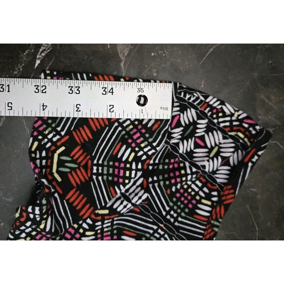 Bobbie Brooks Ladies Dress Juniors Size Large L Soft Comfy Aztec Geometrical Red - Picture 9 of 9